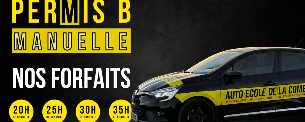 Votre Permis B En Boîte Manuelle