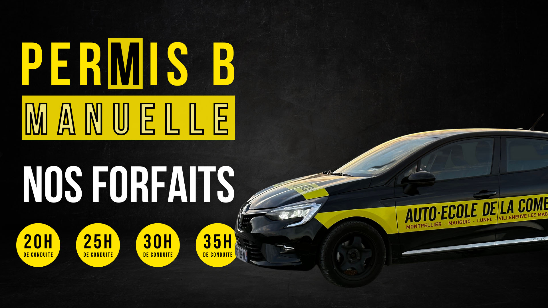 Permis B Montpellier - Auto École De La Comédie